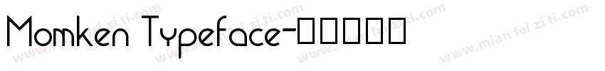 Momken Typeface字体转换